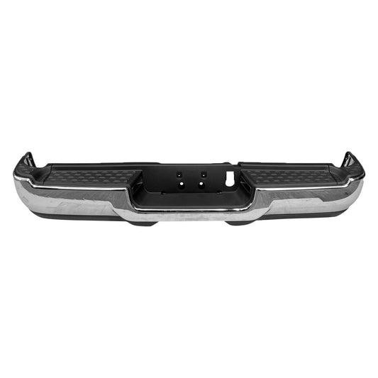 Bumper Rr Assy Chrome Finish W/Top Pad W/O Rr Valance Lamp/Park - Ram Pickup-Ram-2500 2019-2024