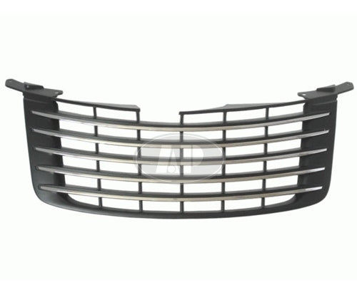 Grille Primed-Black W/Chrome Mldg - Chrysler Pt Cruiser 2006-2010