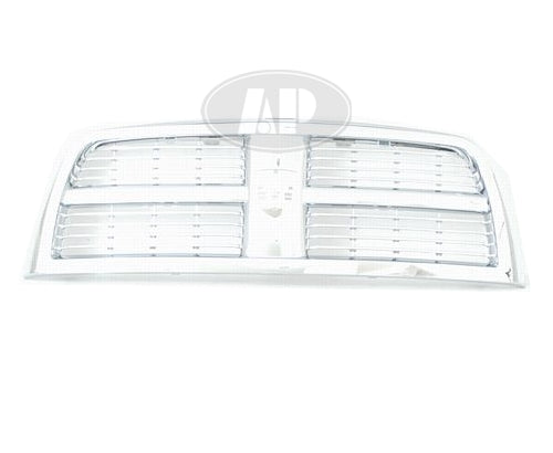 Grille Chrome W/Chrome Frame - Ram Pickup-Ram-3500 2011-2018 | Ram Pickup-Ram-2500 2011-2018 | Dodge Pickup Dodge Ram2500-3500 2010