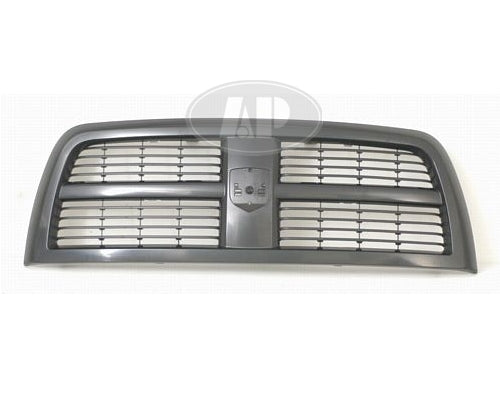 Grille Black W/Black Primed Frame - Ram Pickup-Ram-3500 2011-2018 | Ram Pickup-Ram-2500 2011-2018 | Dodge Pickup Dodge Ram2500-3500 2010