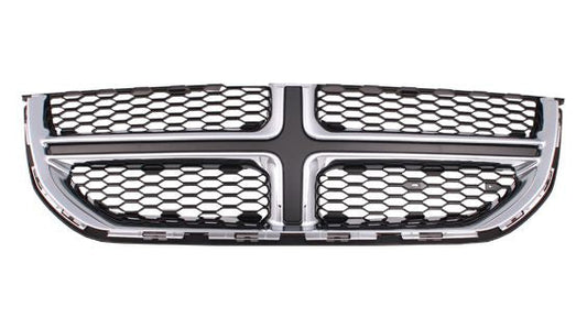 Grille Black W/Chrome Moulding - Chrysler Town And Country 2012-2016 | Ram Cargo-Van-Ram 2012-2015 | Dodge Caravan 2012-2020