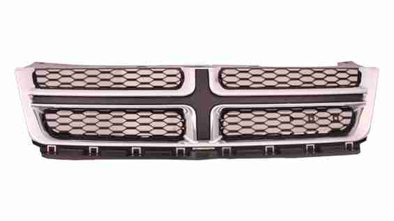 Grille Matte-Dark Gray W/Chrome Mldg - Chrysler 200 Sedan 2011-2014 | Chrysler 200 Convertible 2011-2014 | Chrysler Town And Country 2011-2016