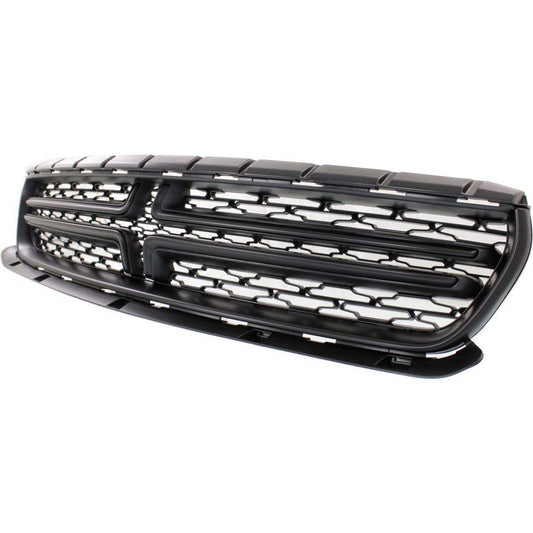 Grille Flat Black Crosshairs And Moulding Exclude Scat Pack/Srt/Hellcat Model - Dodge Charger 2020-2023