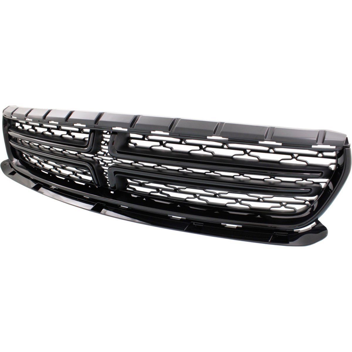 Grille Fr Ptd Black Crosshairs And Moulding Exclude Scat Pack/Srt/Hellcat Model - Dodge Charger 2020-2023