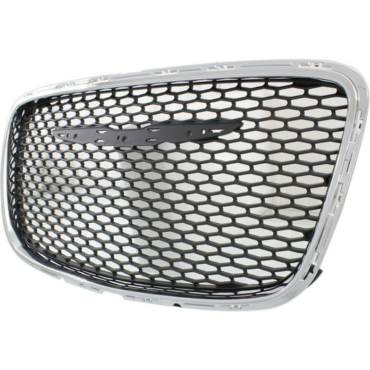 Grille Fr Black Mesh W/Chrome Frame Ltd/Touring Model - Chrysler 300 2015-2023
