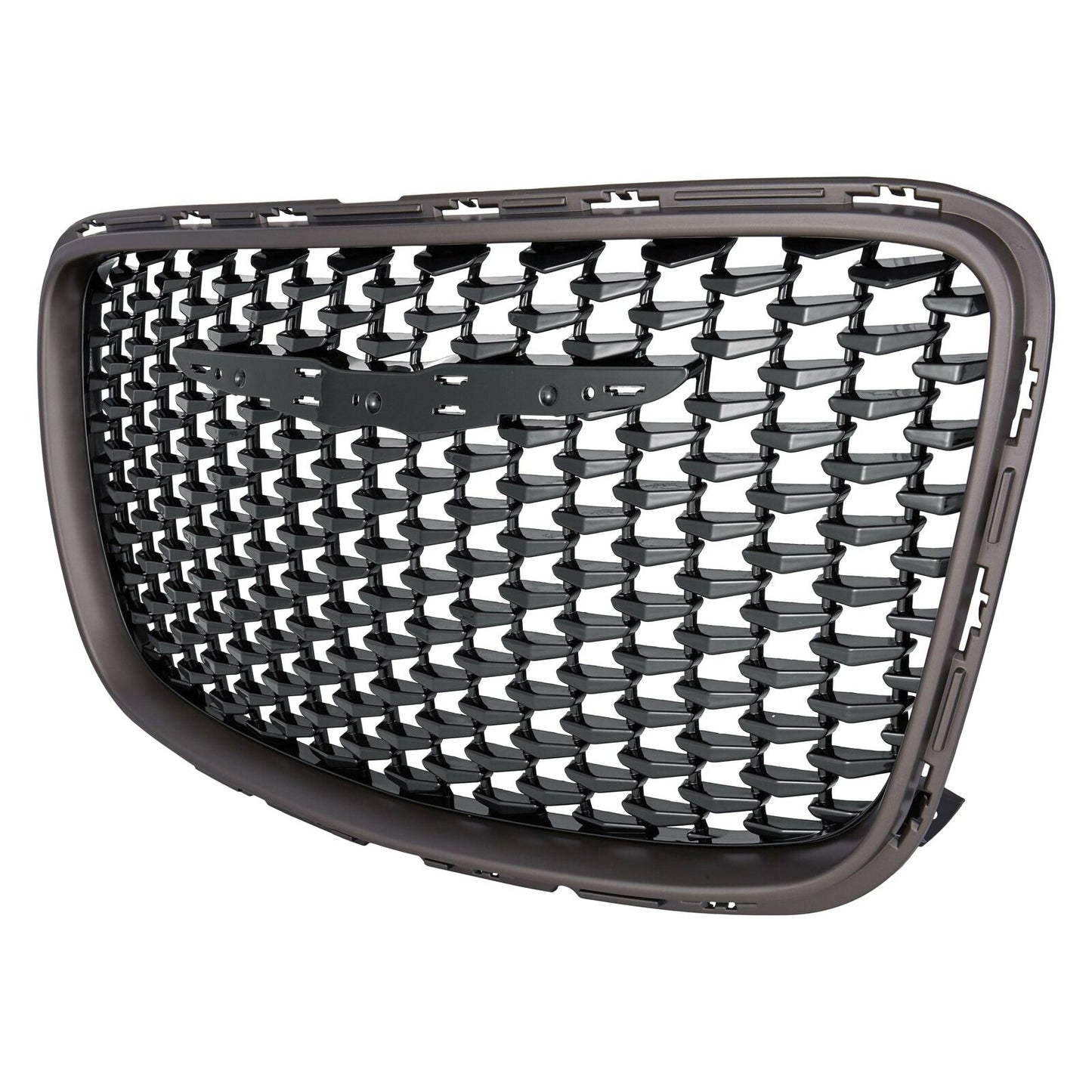 Grille Fr Ptd Glossy Black Mesh / Bronze Frame For 300C / Ltd Models - Chrysler 300 2015-2023