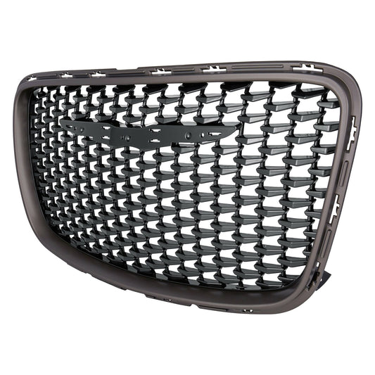 Grille Fr Ptd Glossy Black Mesh / Bronze Frame For 300C / Ltd Models - Chrysler 300 2015-2023