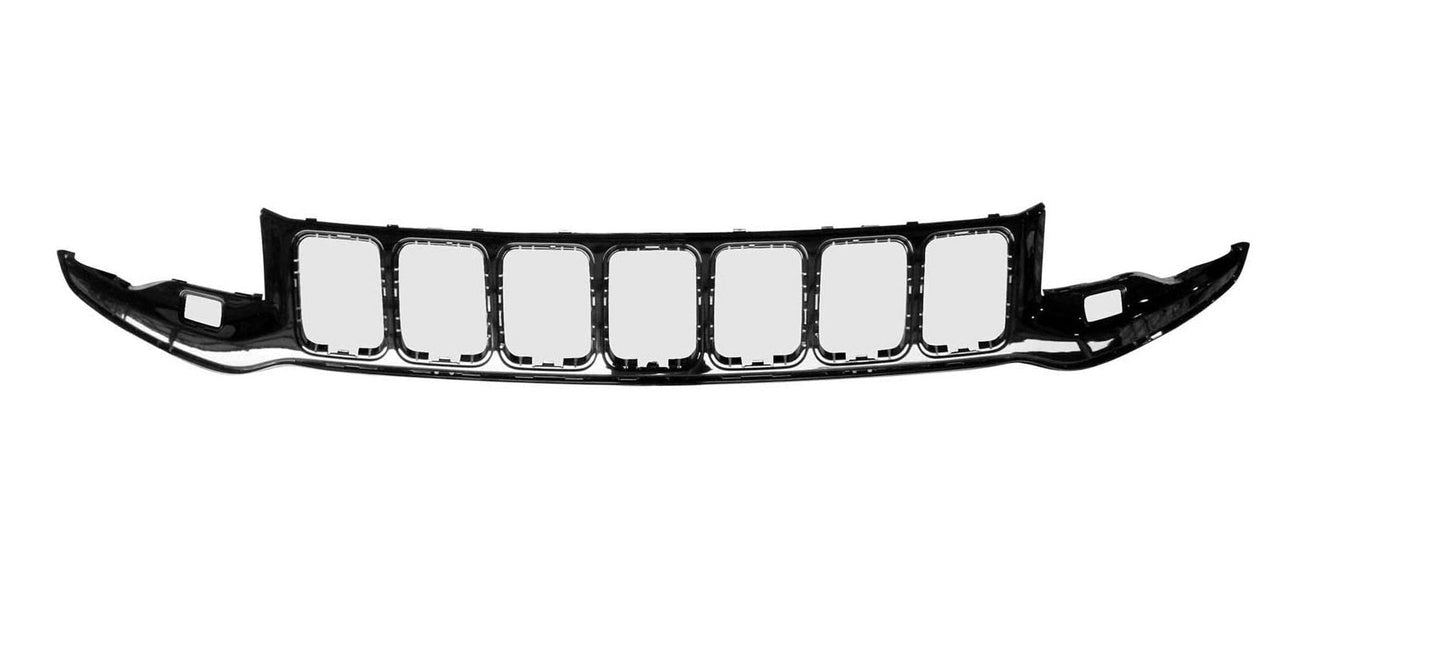 Grille Mounting Panel Painted Black Srt/Trackhawk Model - Dodge Durango 2011-2025 | Jeep Grand Cherokee 2011-2021 | Jeep Grand Cherokee Wk 2022