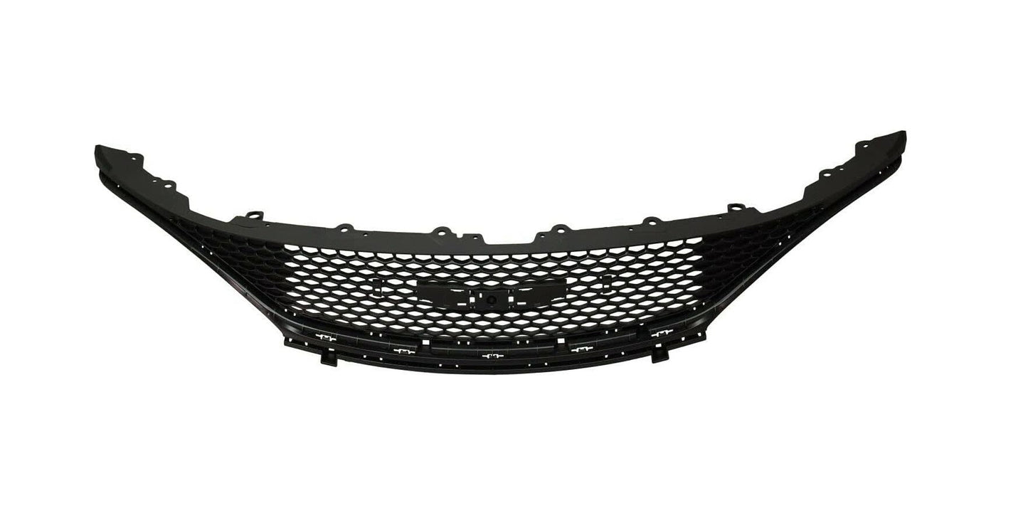 Grille Fr Matte Black Mesh W/O Camera Exclude Hyb Models - Chrysler Voyager (Chrysler) 2020-2025 | Chrysler Pacifica Van 2017-2020 | Chrysler Grand Caravan (Canada) 2021-2025