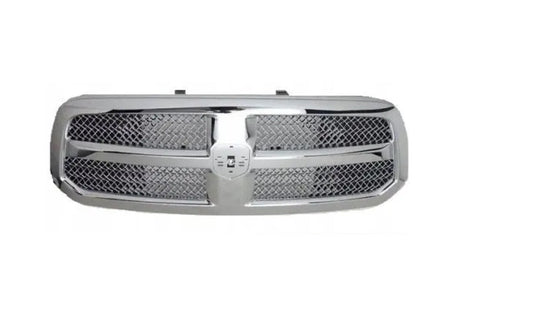 Grille Chrome Frame W/Chrome Wave Mesh - Ram Pickup-Ram-1500 Classic 2019-2022 | Ram Pickup-Ram-1500 2013-2018