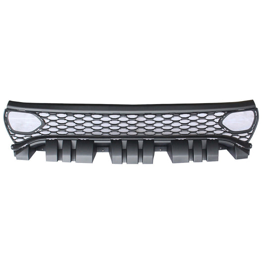 Grille Fr Textured Black W/ Lh/Rh Air Vent Insert For Model W/Hood Scoop - Dodge Charger 2020-2023