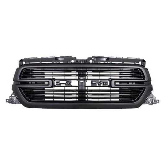 Grille Matte Dark Gray W/Surround View Camera - Ram Pickup-Ram-1500 2019-2022
