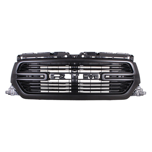 Grille Matte Dark Gray W/Surround View Camera - Ram Pickup-Ram-1500 2019-2021