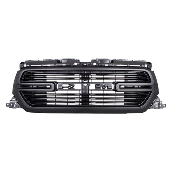 Grille Fr Matte Dark Gray W/O Surround View Camera - Ram Pickup-Ram-1500 2019-2022