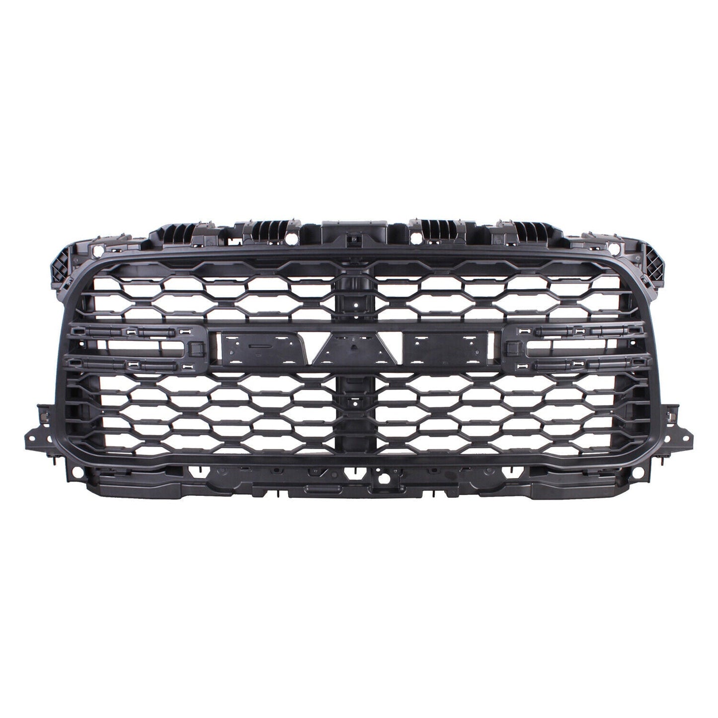 Grille Fr Black Mesh Pattern W/ Nostrils W/O Camera/Moldings For Tradesman Models - Ram Pickup-Ram-3500 2019-2024 | Ram Pickup-Ram-2500 2019-2024 | Ram Pickup-Ram-4500 2019-2024