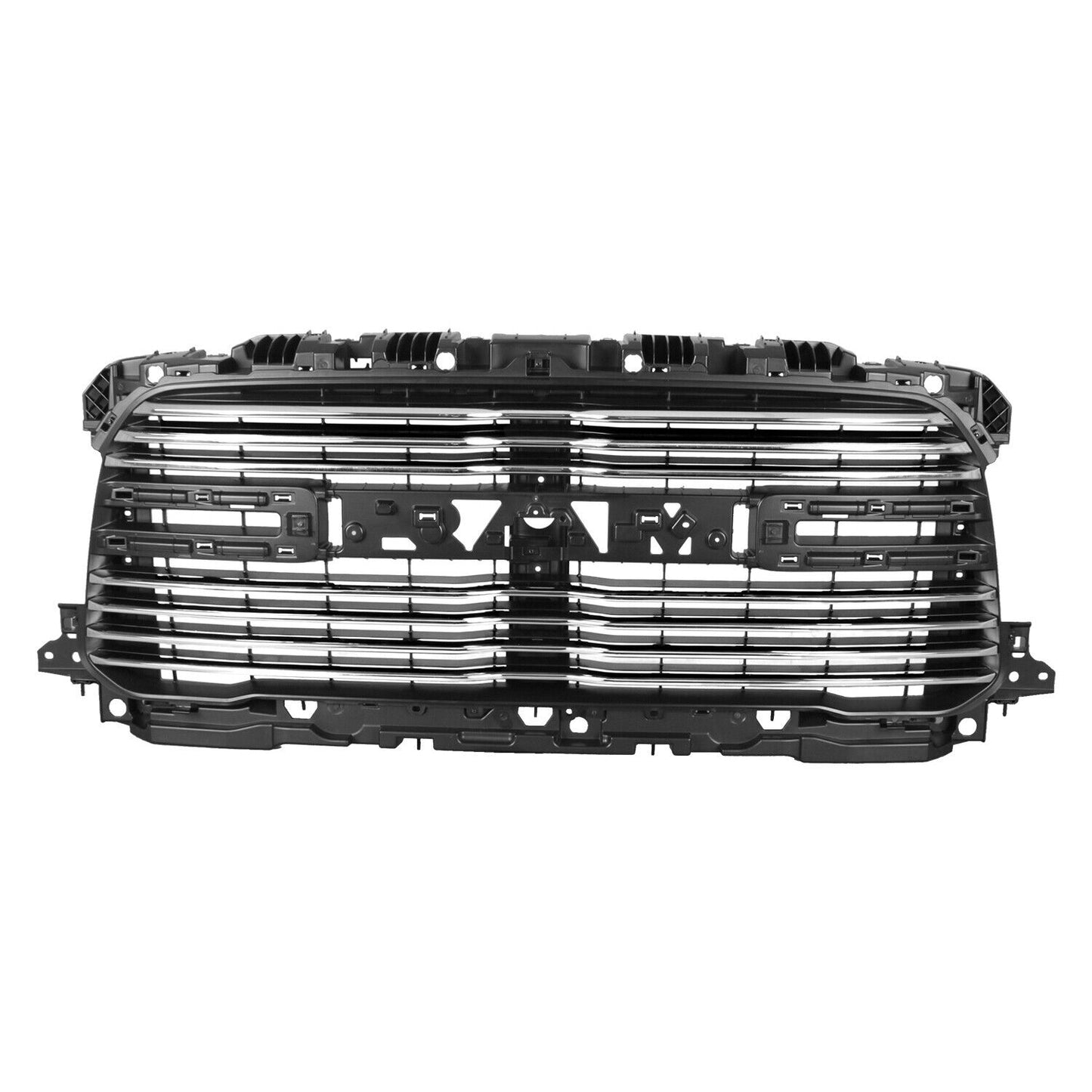 Grille Fr Chrome Billet Type Use W/ Nostrils W/O Moldings Laramie Models - Ram Pickup-Ram-3500 2019-2024 | Ram Pickup-Ram-2500 2019-2024 | Ram Pickup-Ram-4500 2019-2024