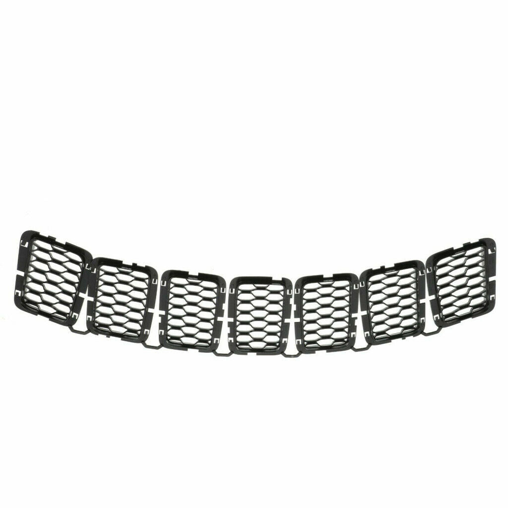 Grille Insert Black Honeycomb Style 7-Pcs Exclude Srt/Trackhawk - Dodge Durango 2011-2025 | Jeep Grand Cherokee 2011-2021 | Jeep Grand Cherokee Wk 2022