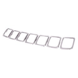 Grille Trim Ring Set Chrome 7-Pc - Jeep Compass Mp 2017-2021