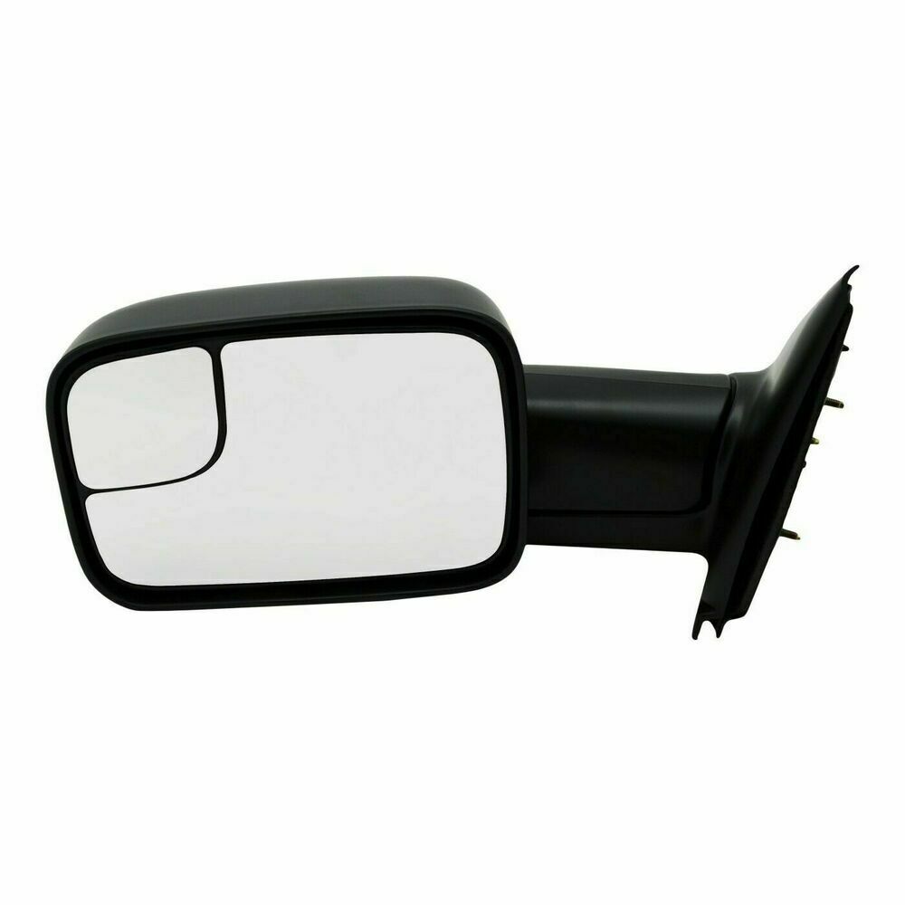Door Mirror Lh Manual W/Tow Textured - Dodge Pickup Dodge Ram1500 2003-2006