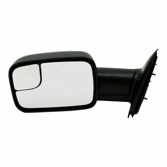 Door Mirror Lh Manual W/Tow Textured - Dodge Pickup Dodge Ram1500 2003-2006