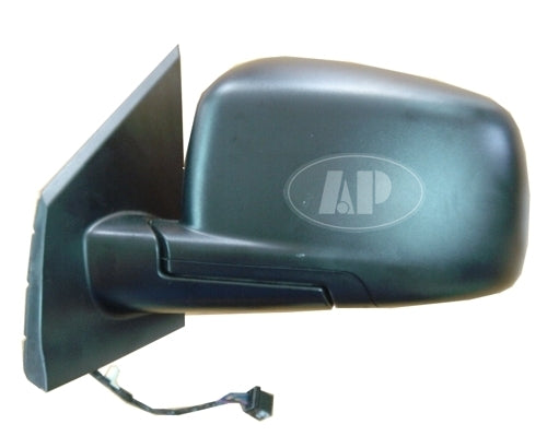 Door Mirror Lh Power Htd Textured (12 Hole 5 Prong Connector) - Dodge Journey 2011-2019