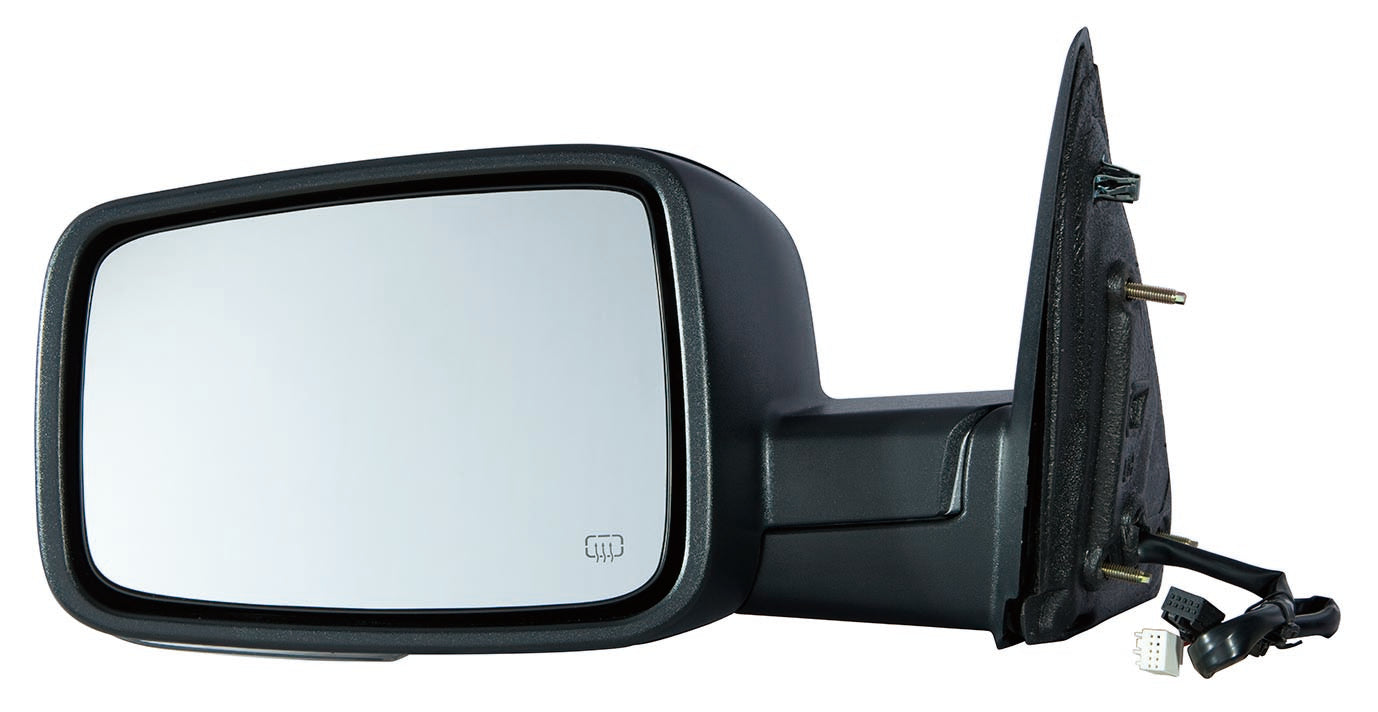 Door Mirror Lh Power Textured Htd W/Signal/Puddle Lamp W/O Memory/Auto Dimming - Ram Pickup-Ram-1500 Classic 2019-2023 | Ram Pickup-Ram-1500 2011-2018 | Dodge Pickup Dodge Ram1500 2009-2010