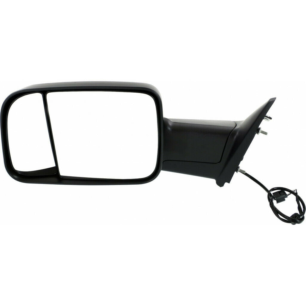 Door Mirror Lh Manual Textured W/Tow - Ram Pickup-Ram-3500 2013-2022 | Ram Pickup-Ram-1500 2013-2018 | Ram Pickup-Ram-1500 Classic 2019-2022