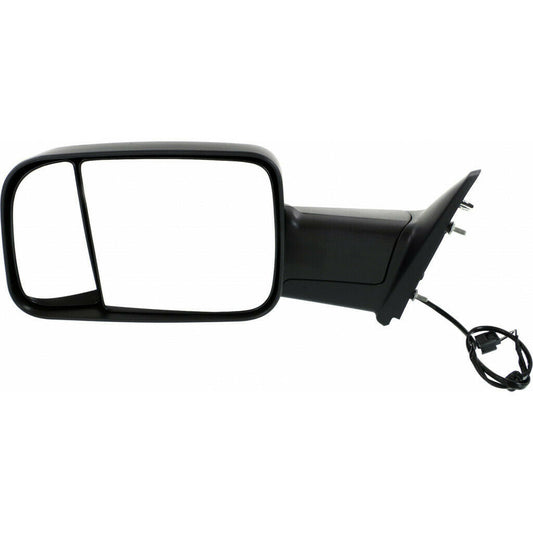Door Mirror Lh Manual Textured W/Tow - Ram Pickup-Ram-3500 2013-2022 | Ram Pickup-Ram-1500 2013-2018 | Ram Pickup-Ram-1500 Classic 2019-2022