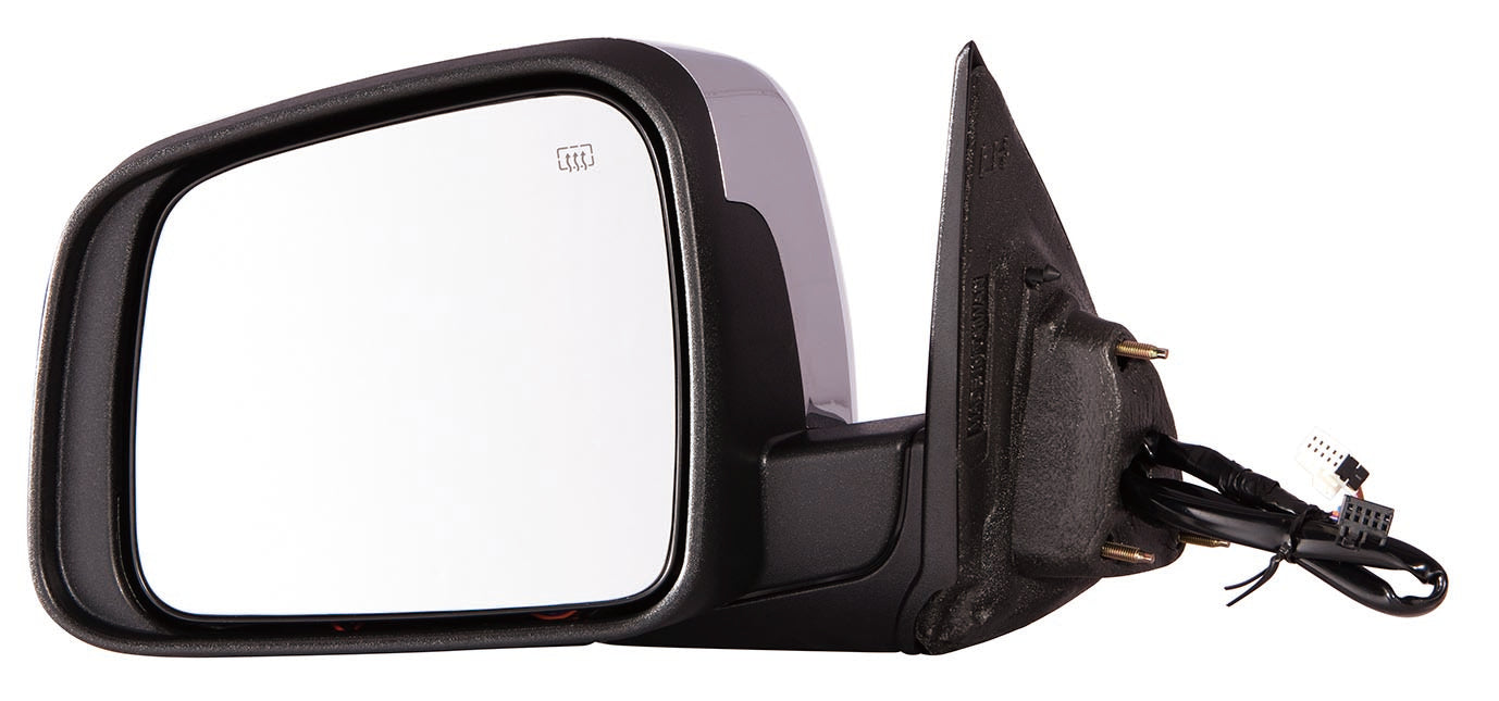 Door Mirror Lh Power Htd W/Signal W/O Blind Spot Citadel Model Chrome - Dodge Durango 2018-2020