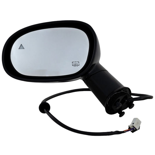 Door Mirror Lh Ptm Htd Manual Fold W/Blind Spot - Dodge Challenger 2015-2022