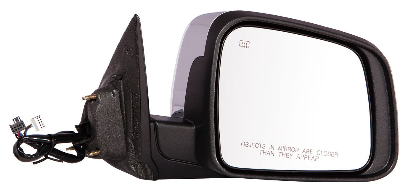 Door Mirror Rh Power Htd W/Signal W/O Blind Spot Citadel Model Chrome - Dodge Durango 2018-2020