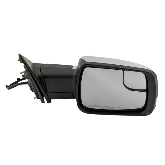 Door Mirror Rh Power Htd Chrome W/Power Fold/Memory/Puddle Lamp/Signal - Ram Pickup-Ram-1500 2019-2022