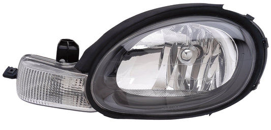 Head Lamp Lh Black Bezel - Dodge Neon 2001
