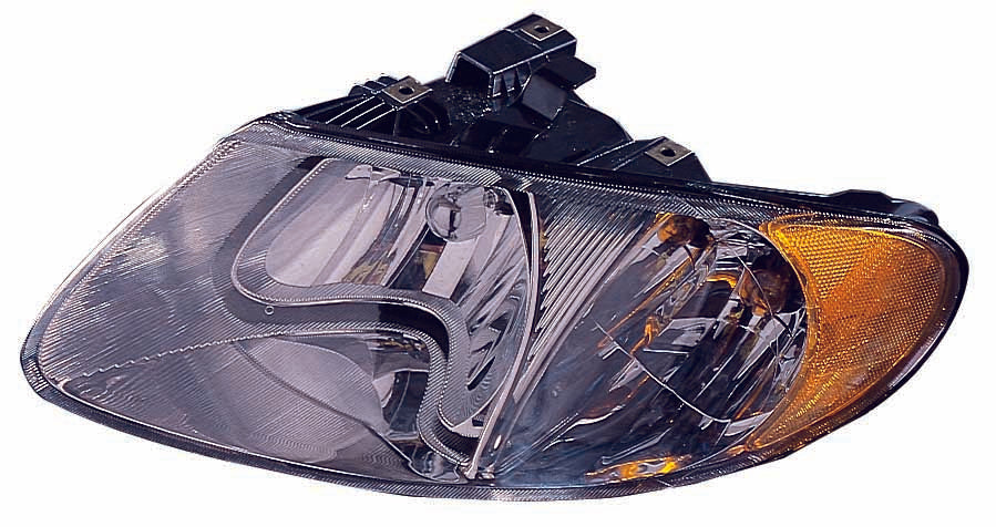 Head Lamp Lh Except 05-06 Town And Country With Long Wheelbase Hq - Dodge Caravan 2005-2007