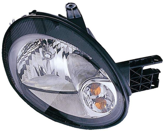 Head Lamp Lh Black Bezel - Dodge Neon 2003