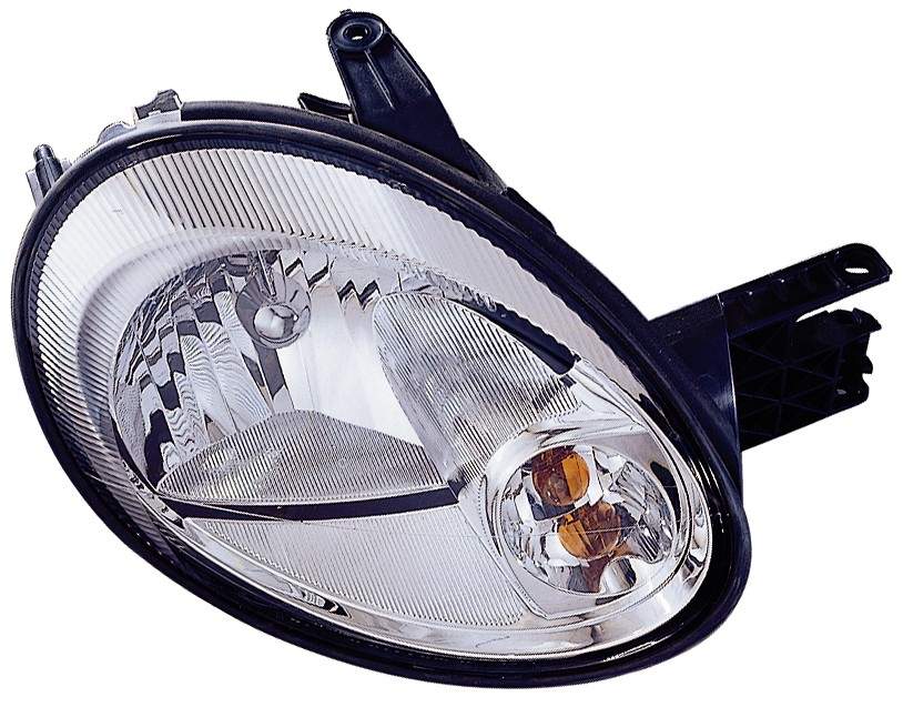 Head Lamp Lh Chrome Bezel W/O Leveling Hq - Dodge Neon 2003-2005