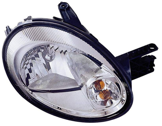 Head Lamp Lh Chrome Bezel W/O Leveling Hq - Dodge Neon 2003-2005