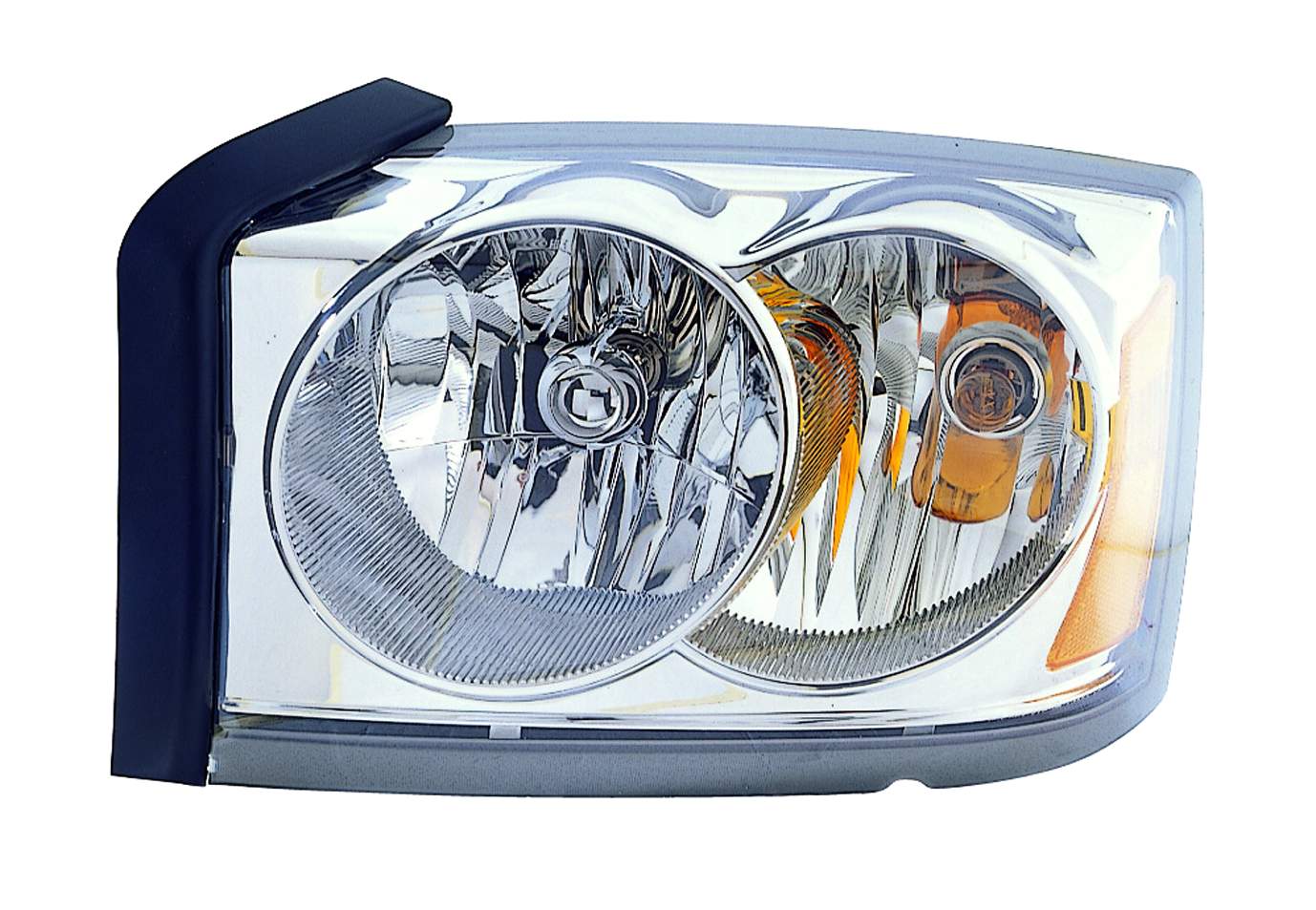 Head Lamp Lh W/O Black Bezel Hq - Dodge Dakota Pickup 2005-2007