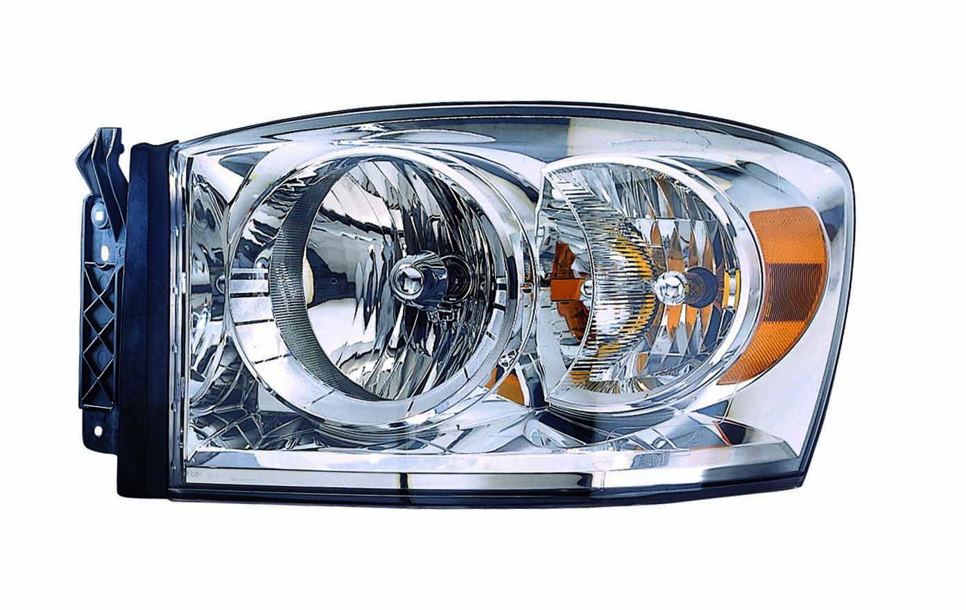 Head Lamp Lh W/O Lower Amber Capa - Dodge Pickup Dodge Ram2500-3500 2003-2009 | Dodge Pickup Dodge Ram Mega Cab 2006-2009
