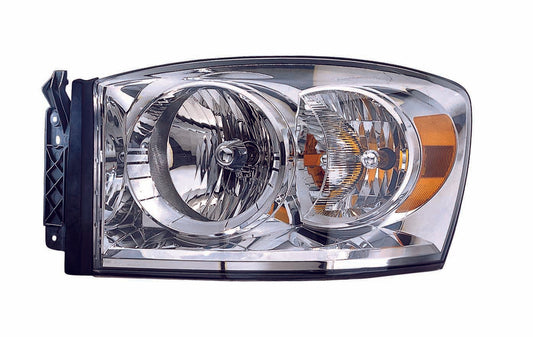 Head Lamp Lh W/O Lower Amber Hq - Dodge Pickup Dodge Ram2500-3500 2003-2009 | Dodge Pickup Dodge Ram Mega Cab 2006-2009