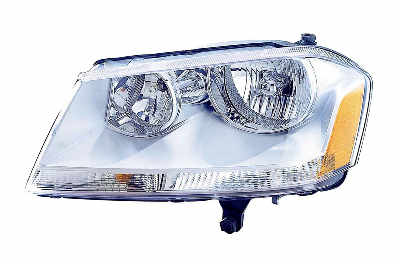 Head Lamp Lh Chrome Housing Hq - Chrysler 200 Sedan 2011-2014 | Chrysler 200 Convertible 2011-2014 | Chrysler Town And Country 2011-2016