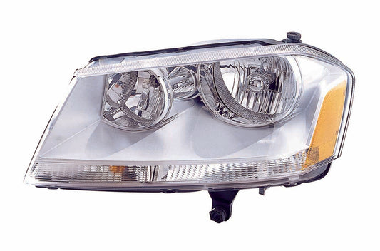 Head Lamp Lh Chrome Housing Hq - Chrysler 200 Sedan 2011-2014 | Chrysler 200 Convertible 2011-2014 | Chrysler Town And Country 2011-2016