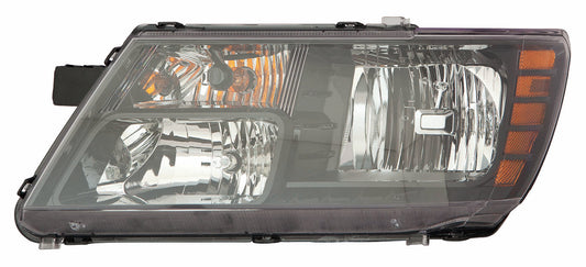 Head Lamp Lh Halogen W/Black Trim Hq - Dodge Journey 2011-2020