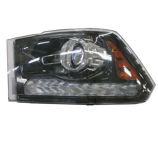 Head Lamp Lh Halogen Projector Type Black Bezel W/O Logo Hq - Ram Pickup-Ram-1500 2016-2018 | Ram Pickup-Ram-3500 2016-2018 | Ram Pickup-Ram-2500 2016-2018