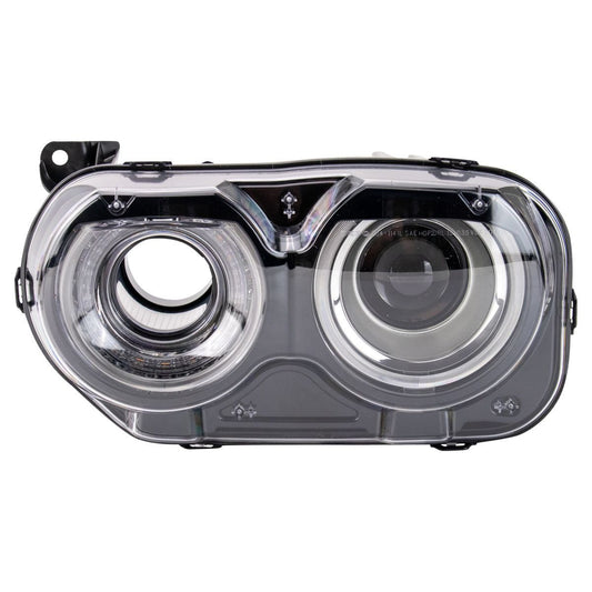 Head Lamp Lh Hid W/Air Intake (Air Catcher Option Jfv) Hq - Dodge Challenger 2015-2023