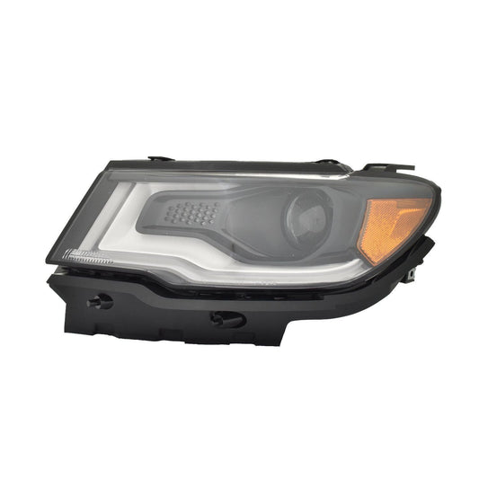 Head Lamp Lh Hid W/Led Accent Hq - Jeep Compass Mp 2017-2021
