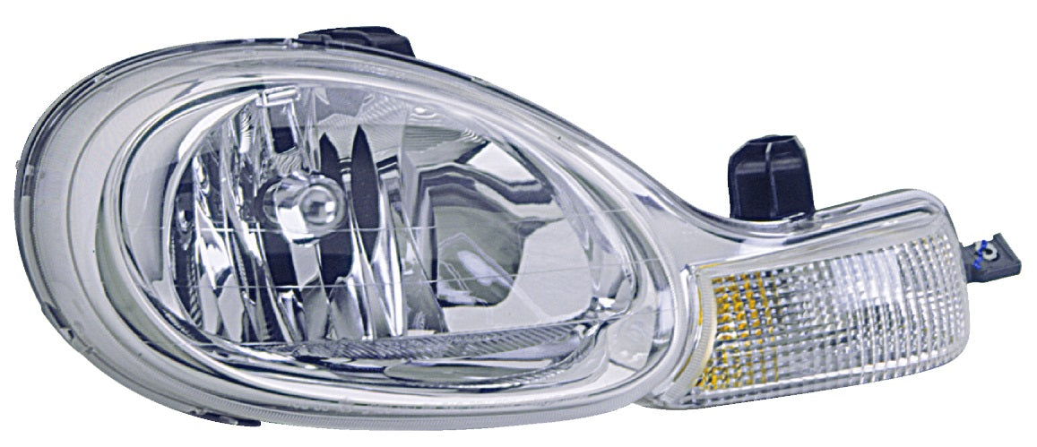 Head Lamp Rh Chrome Housing - Dodge Neon 2000-2002
