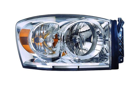Head Lamp Rh W/O Lower Amber Capa - Dodge Pickup Dodge Ram2500-3500 2003-2009 | Dodge Pickup Dodge Ram Mega Cab 2006-2009