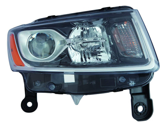Head Lamp Rh Halogen Hq - Jeep Grand Cherokee 2014-2016