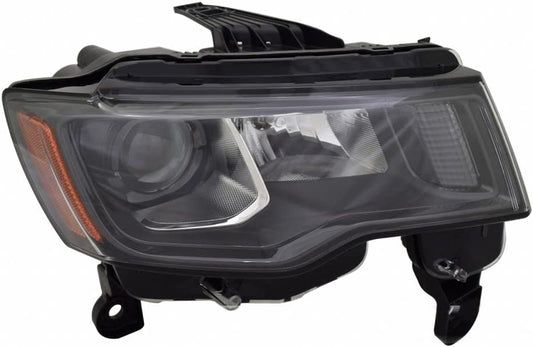 Head Lamp Rh Halogen W/Black Bezel Hq - Dodge Durango 2011-2025 | Jeep Grand Cherokee 2011-2021 | Jeep Grand Cherokee Wk 2022